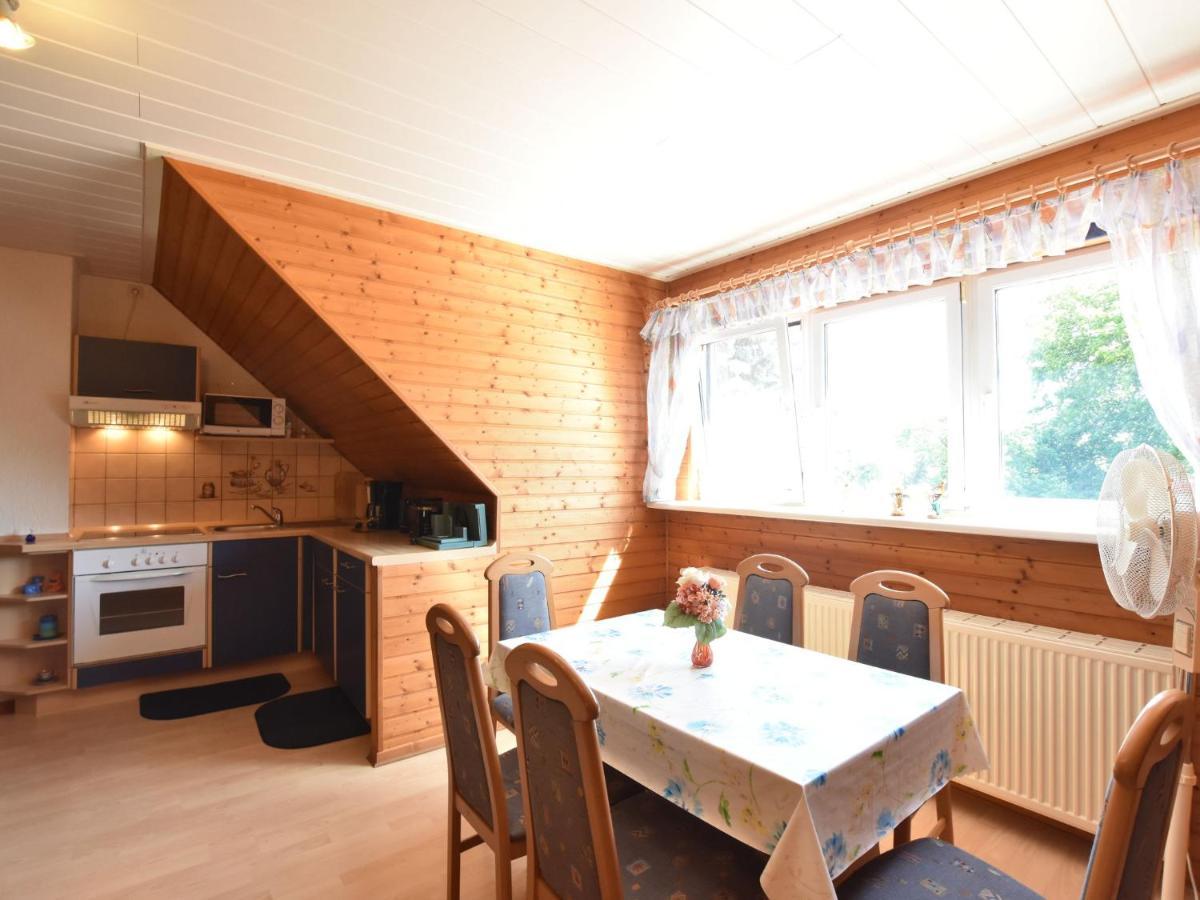 Spacious Holiday Home in Krusenhagen with Garden Exterior foto